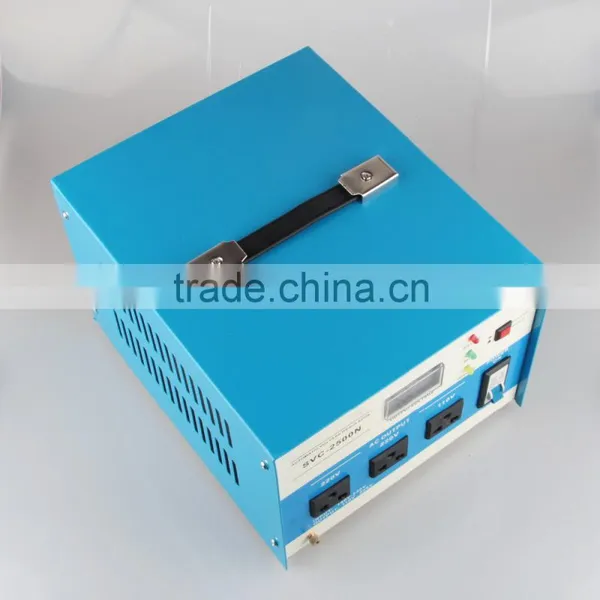 SVC-2500N Single Phase ac Servo Voltage Regulator for Home photo-3
