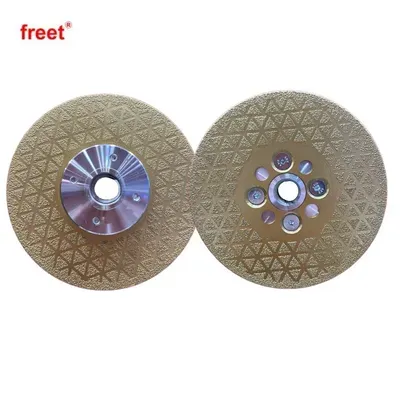 Vacuum Brazed Marble Granite Steel Disc Multi Function Cutting Small Cutting Gap photo-5