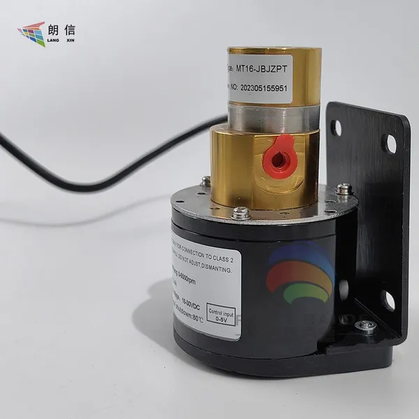 HAP Golden Gear Pump MT16-JBJZP, a Miniature Magnetic Drive Gear Pump With Pressure Function, is Used in Inkjet Printers. photo-2