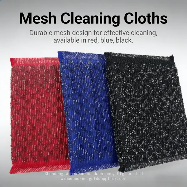 3Pcs Pack Heavy Duty Stainless Steel Sponge Scourer From Factory photo-3