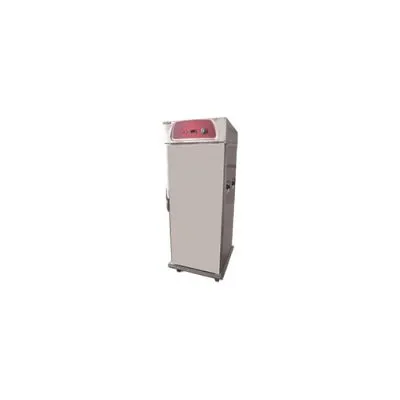 Stainless Steel Electric Banquet Trolley - Front and Back Doors Easy to Clean & Move