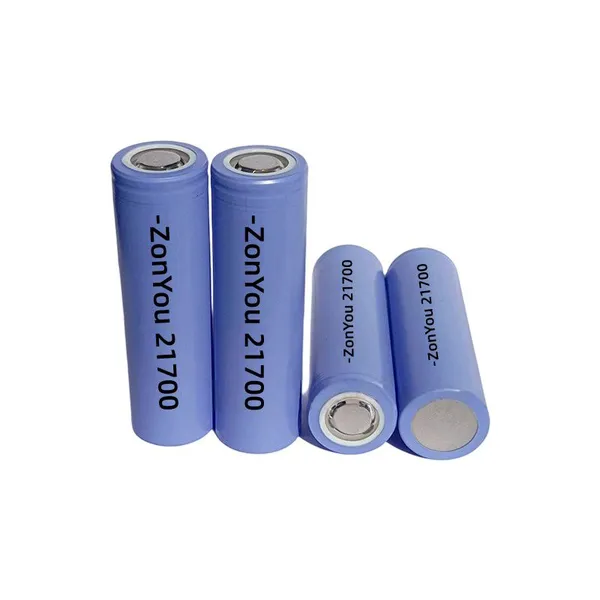 ZonYou a Grade Cell 21700 4000mAh Cylindrical NCM Lithium Ion Battery With 500 Cycles Life Span for Solar Street Light on Sale photo-2