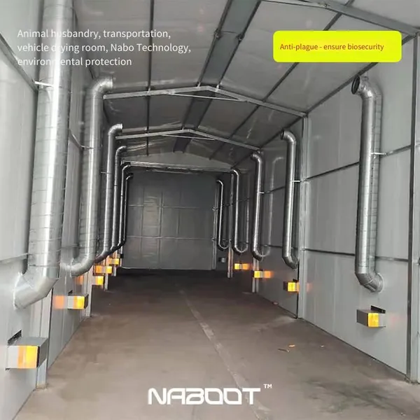 Vehicle Drying and Disinfection System for Pig Farms, Nabo Vehicle Drying Room, Drying and Disinfection of Pig Trucks photo-2