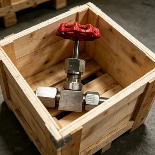 100K Forged Steel Pressure Gauge Valve JIS F7341 Standard Compliant