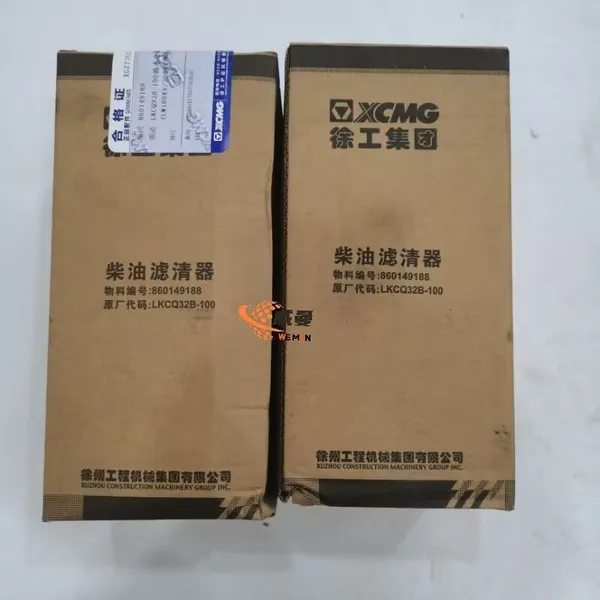High Quality XCMG Spare Part 860149188 Diesel Filter photo-3