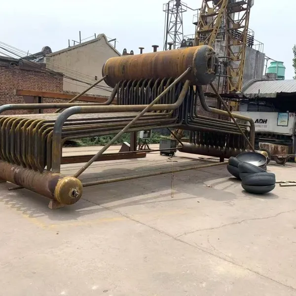 Industrial Waste Heat Recovery Steam Boiler for Cement Kiln Metallurgy Furnace Exhaust Gas photo-5