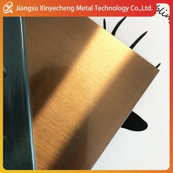 Cold Rolled AISI 304 316L 310 430 for Building Decorative Gold Plate Corrosion Resistant Plate