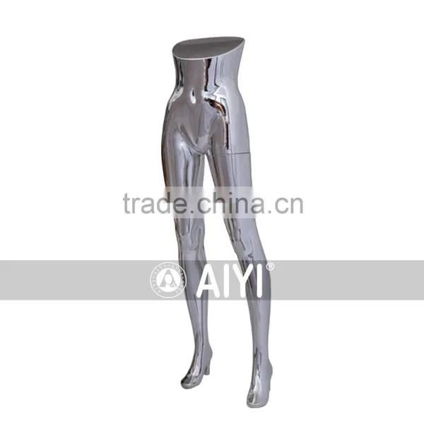 Plastic Lower Body Female Leg Mannequin