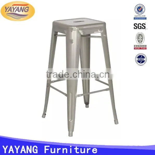 Foshan factory cheap used vintage commercial furniture industrial antique metal bar stools                        
                                                Quality Choice