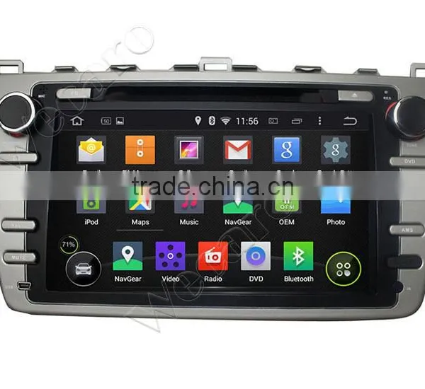 Wecaro Android 4.4.4 Car Dvd Player 8" Quad Core Car Media Player for Mazda 6 Car Stereo Wheel Steering Control 2008-2012 Quality Choice photo-5