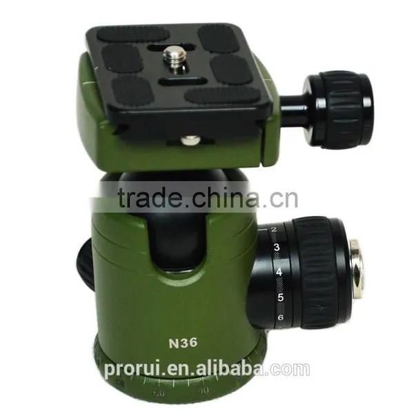 Camera Tripod Head With Dual-level Aluminum Damping Ball Head photo-5
