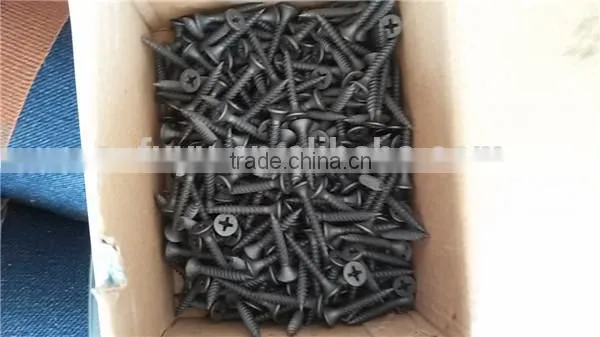 Black and Grey Phosphated Drywall Screw With Bugle Head photo-2