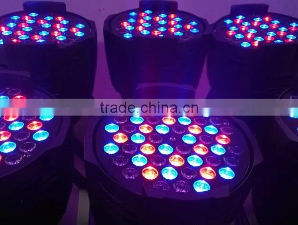 Led Stage Light Rgbw Wash Par DJ Led Par54 DMX512 / Sound / Auto / Master Slave AC110-240V photo-3