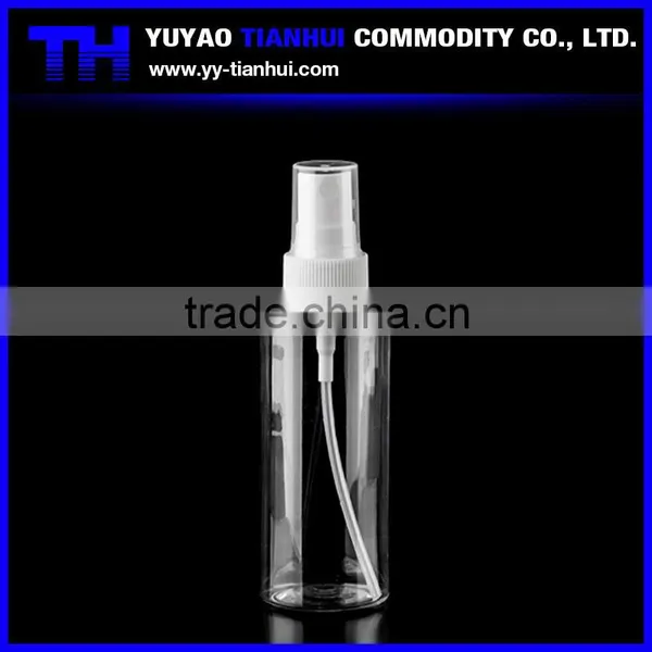 60ml Clear Pet Spray Bottle Plastic Spray Bottle 50ml Flat Shoulder PET Bottle