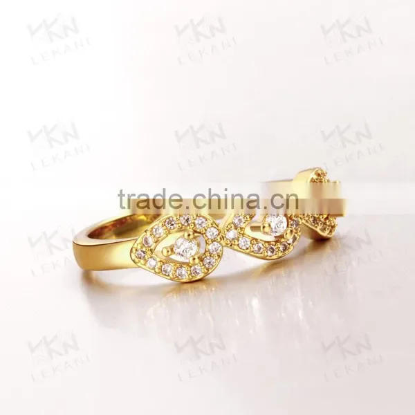 Factory Wholesell Direct New Simple Designs Gold Ring for Women Ladies photo-6