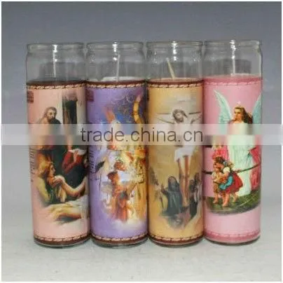 Cemetery Memorial Candles