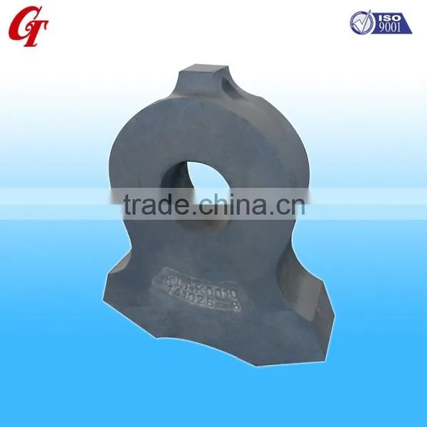 Mn18Cr2 High Manganese Steel Casting Wear Resistant Parts for Crusher photo-4