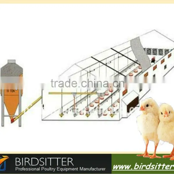 ISO9001 Qualifed Birdsitter Automatic Chicken House Poultry Farming System photo-3