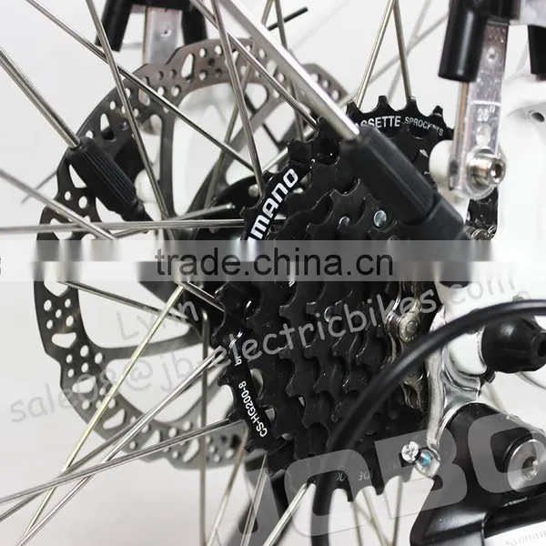 JOBO 2016 Trendy Design 700C Wholesale Hidden Battery Electric City Bike photo-4