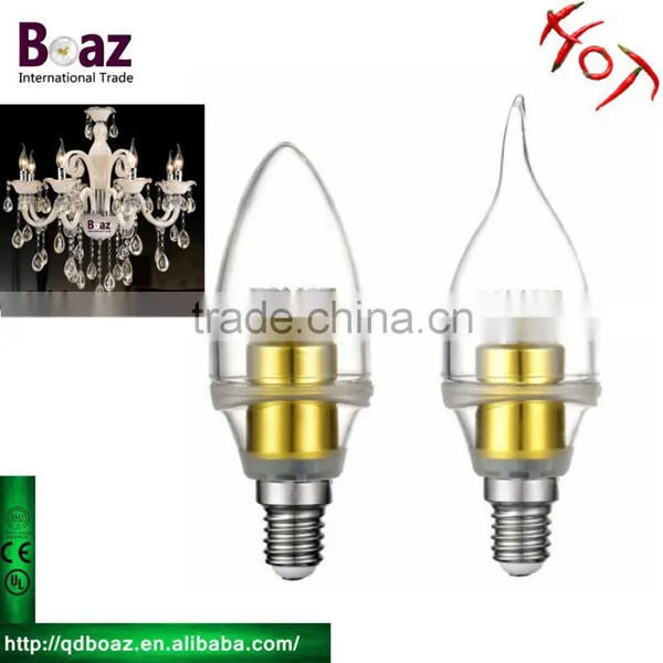 Battery Operated and Raw Materials Led Light Candle Bulb photo-3