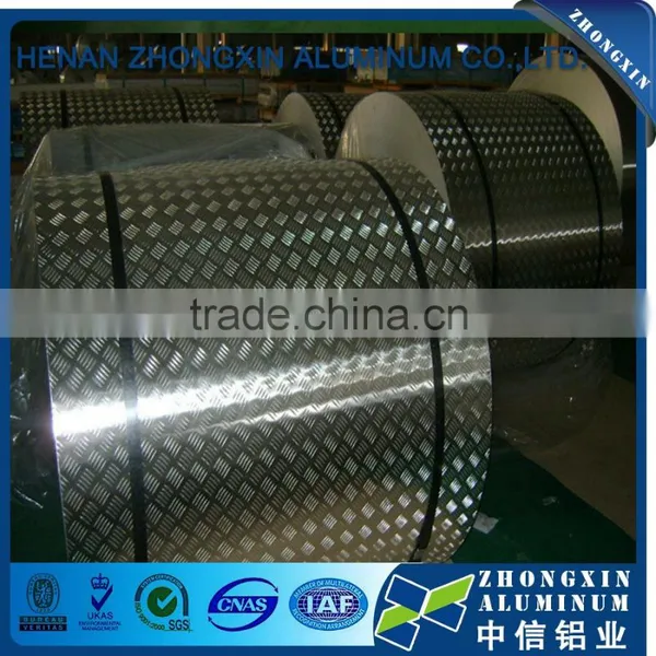 3000 Series Stucco Embossed Aluminum Coil Sheet With Plastic Protective Film photo-5