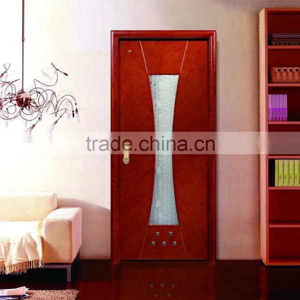 Visionable Light Glass Wood Swing Door From Guangdong photo-2