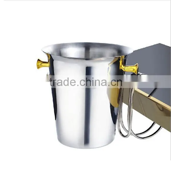 Apple Shape Stainless Steel Ice Bucket photo-2