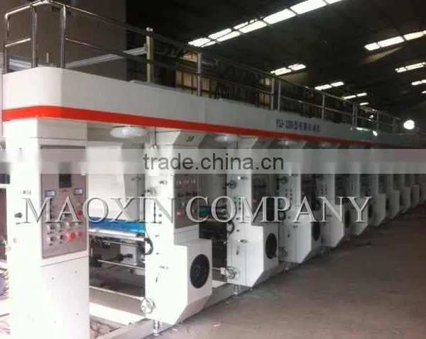 8 Color to 12 Color Automatic Electronic Shaft High Speed Gravure Plastic Film Printing Machine photo-4