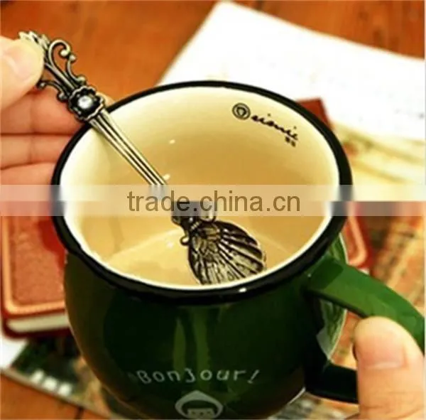 M014 Manufacture Wholesale Retro Fashion Coffee Spoon photo-3