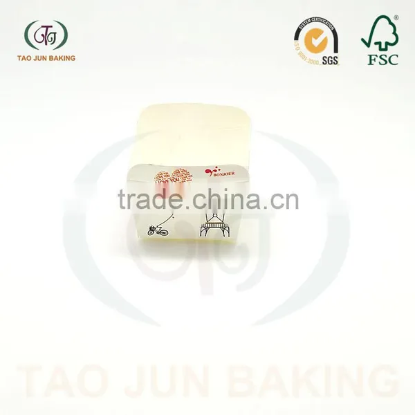 Food Grade Disposable Square Paper Baking Cups for Cakes Tool photo-2