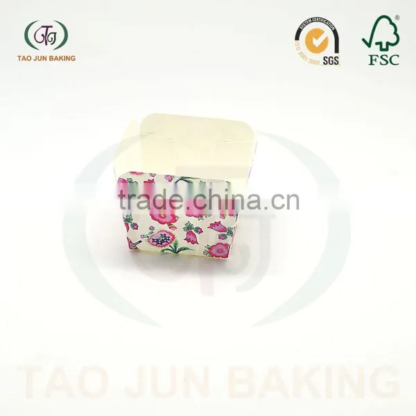 Food Grade Disposable Square Paper Baking Cups for Cakes Tool photo-5