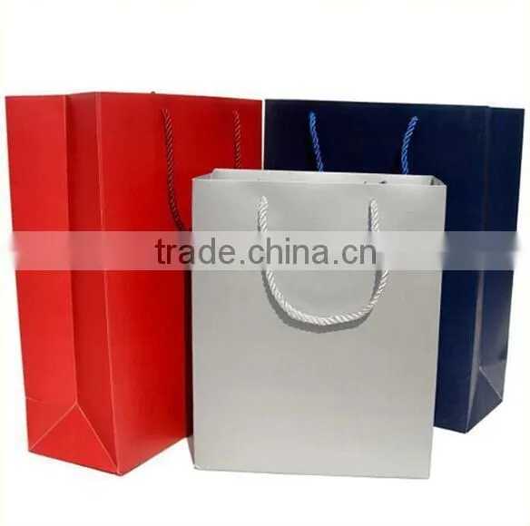 OEM Production Customized White Kraft Craft Paper Bag for Wine photo-5
