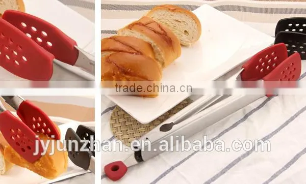Stainless Steel430 Food Tongs Made by Junzhan Stainless Steel Factory Directly photo-2