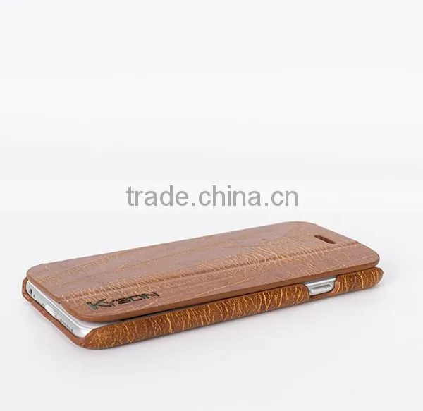 Fashion Perfect Leather Flip Cover Executive Flip Case for IPhone 6 photo-6