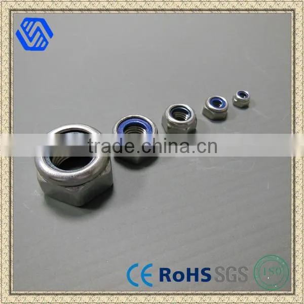 China Supplier Hot Sale Stainless Steel Nylon Hex Set Nuts for Furniture Shenzhen photo-3