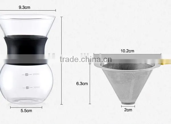 Manual Drip Glass Coffee Maker photo-2