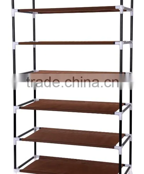 Newest Design Ourdoor Space Saver Shoe Rack Designs Wood photo-2