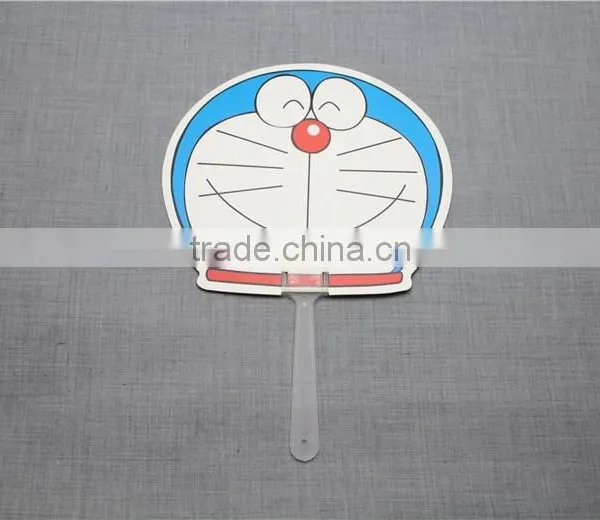 2016 Hot Selling pp Animal Print Hand Fan Small Hand Fan Advertising Fan for Children photo-6