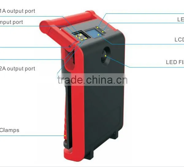2016 New Designed Carku Brand Car Jump Starter Epower-60 30000mah 12V 24V Jump Starter for Trucks Car Battery Booster photo-5