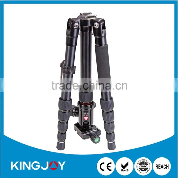 Aluminum Colorful Folding Popular Portable Tripod Kit 5 Section With Ball Head Loading 10KG K009B+V00 photo-2