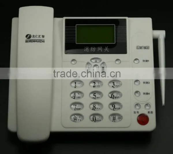 100-240 v GSM Auto-dial Calling Addressables Smart Wireless Fire Alarm Control Panel With SMS Function photo-2