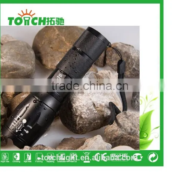 Super Mini Body Design Bike Led Flashlight Super Waterproof XML-T6 High Power Flahslight for Outdoor Hunting Hiking Led Lamp photo-3