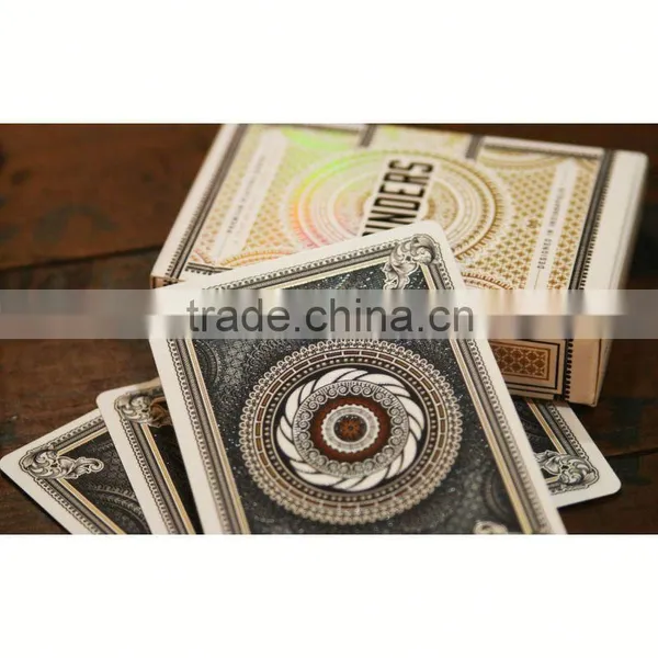 Quality Authentic 2016 New Luxury 24K Gold Foil Playing Cards Game Advertising Poker Magic Cards ---DH20741 photo-5