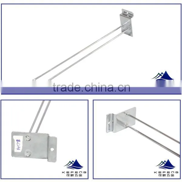 New Design Silver Metal Wire Net Hook, Display Hook on Net KF-F001 photo-3