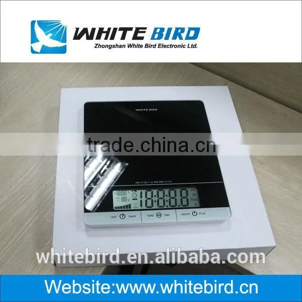 5kg/1g LCD Electronic Digital Tempered Glass Kitchen Scale photo-2