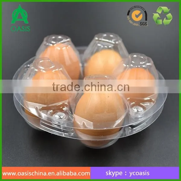 Round 5 Hole Plastic Disposable Egg Tray photo-2