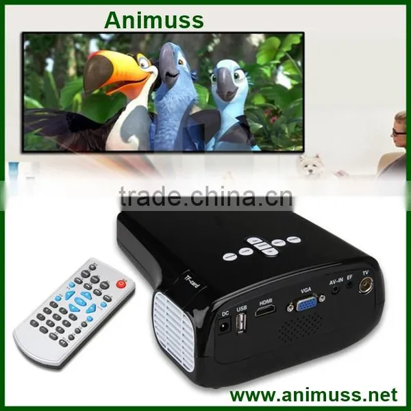 Portable Mini Projector For Kids with 50 Lumens 320*240 Mini Cartoon Projector For Kids Learning Children Education