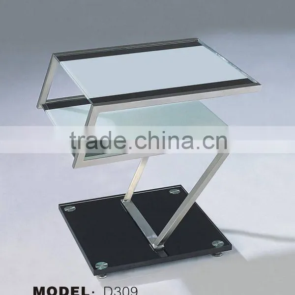 PG-PK-D309 Most Popular Modern Tempered Glass Tea Table