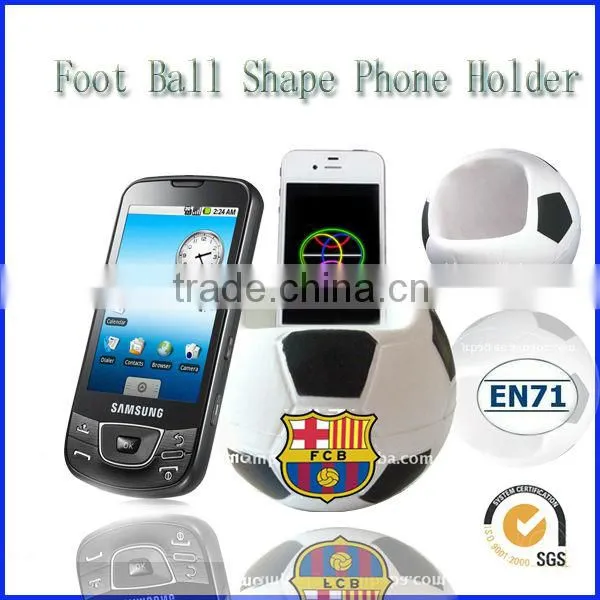 pu Phone Holder With Football Shape