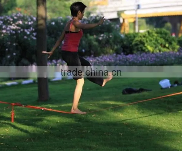 High Security 15M Balance Sport Slackline Webbing Slackline Set New Sporter Slackline photo-5
